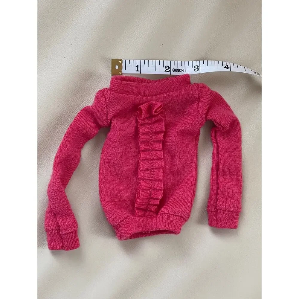Cute Doll Sweater Red Pink